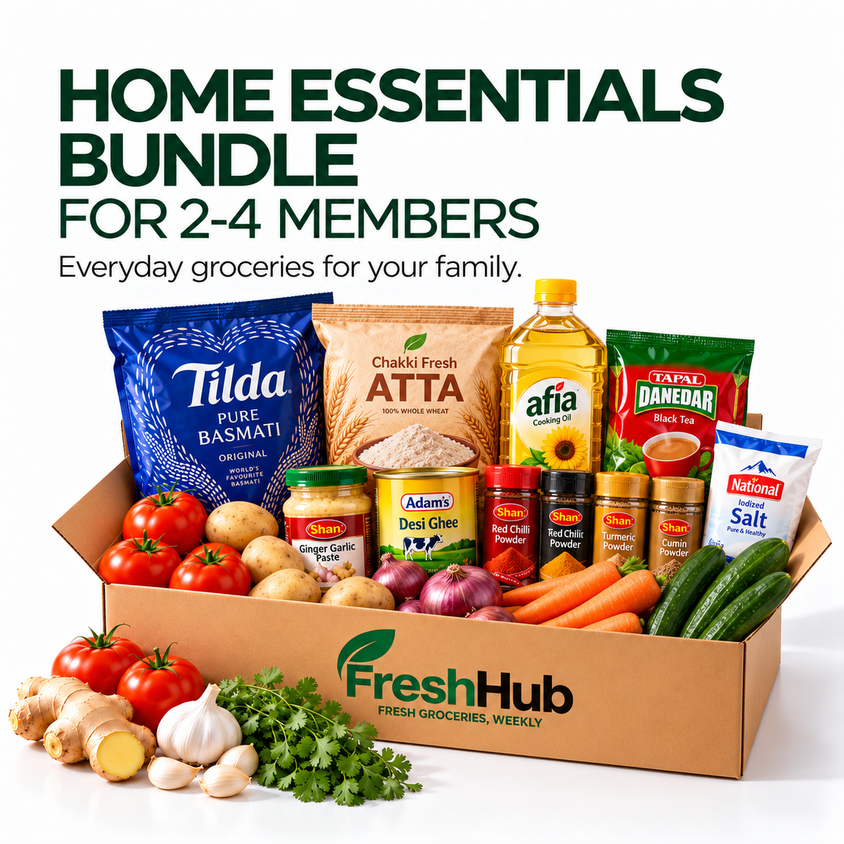Home Essentials Bundle (For 2-4 Members)