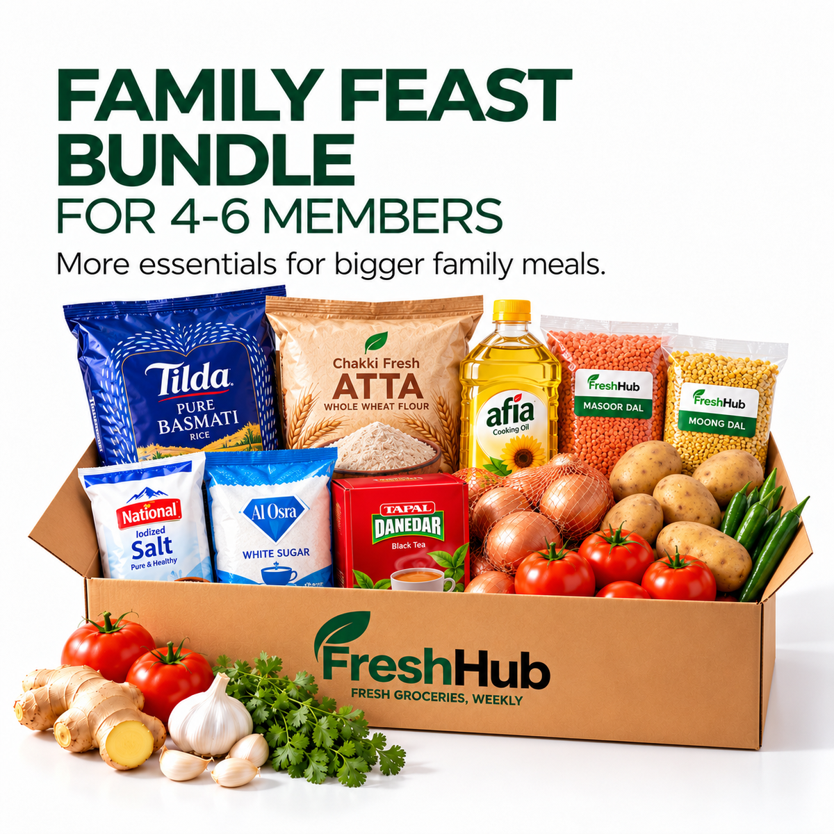 Family Feast Bundle (For 4-6 Members)